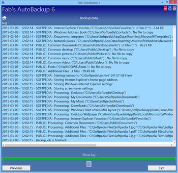 Fab's AutoBackup screenshot 8