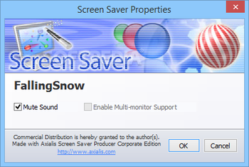 Falling Snow Screensaver screenshot 2