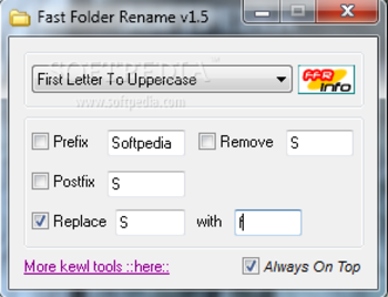 Fast Folder Rename screenshot