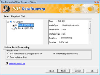 FAT Data Recovery screenshot 2
