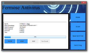 Fermose Antivirus screenshot 3