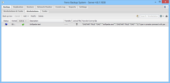 Ferro Backup System screenshot 4