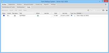 Ferro Backup System screenshot 5