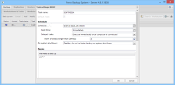 Ferro Backup System screenshot 6