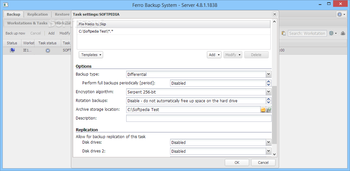 Ferro Backup System screenshot 8