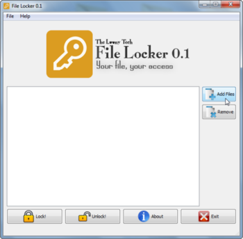 File Locker screenshot 3