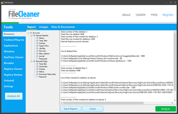 FileCleaner screenshot 2