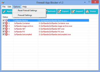 Firewall App Blocker screenshot 2