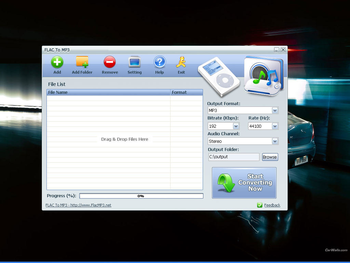 FLAC to MP3 screenshot