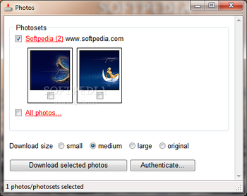 Flickr Downloader screenshot 2