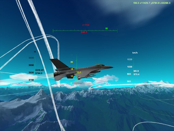 Flight Simulator Screensaver screenshot