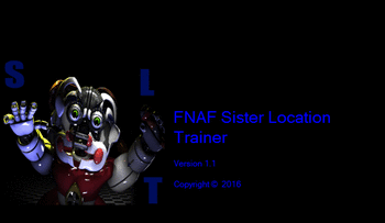 FNAF Sister Location Trainer screenshot