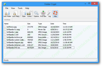 Folder Crypt screenshot