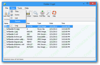 Folder Crypt screenshot 3
