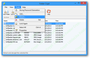 Folder Crypt screenshot 4
