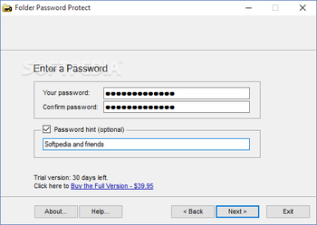 Folder Password Protect screenshot 3
