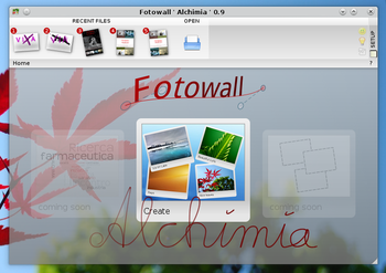 Fotowall screenshot