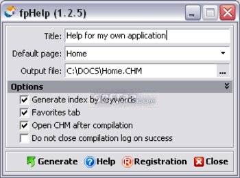 fpHelp Builder for SharePoint Designer screenshot 2