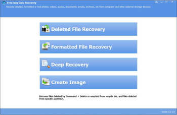 Free Any Data Recovery screenshot