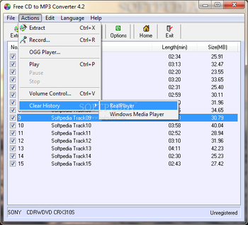 Free CD to MP3 Converter screenshot 3
