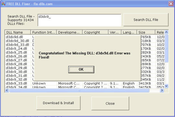 Free DLL Fixer screenshot