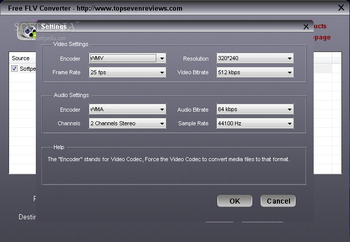 Free FLV to WMV Converter screenshot 2