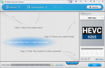 Free HD Video Converter Factory screenshot