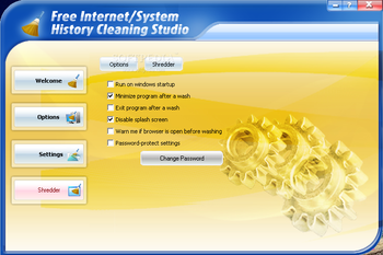 Free Internet/System History Cleaning Studio screenshot 3