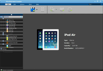 Free iPad Book Transfer screenshot