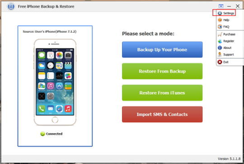 Free iPhone Backup & Restore screenshot 7