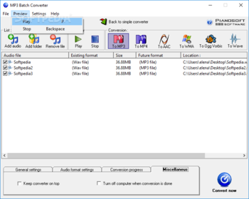 Free MP3 Converter screenshot 6