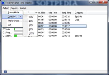 Free Time Tracker screenshot 2