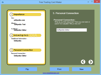 Free Trading Card Maker screenshot 7