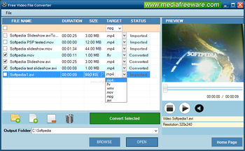 Free Video File Converter screenshot