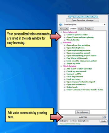 Freesr Free Speech Recognition Software screenshot