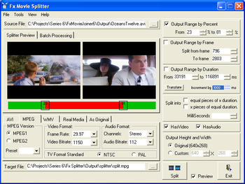 Fx Splitter and Trimmer screenshot