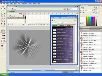 GaDGeTS AS3, Flash Animation Components screenshot 3