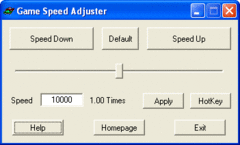 Game Speed Adjuster screenshot
