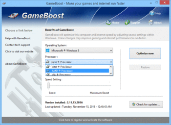 GameBoost screenshot 4