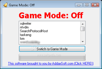 GameMode screenshot