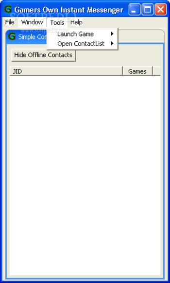 Gamer's Own Instant Messenger screenshot 3