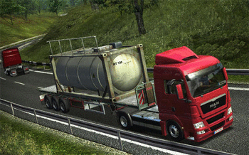 German Truck Simulator screenshot