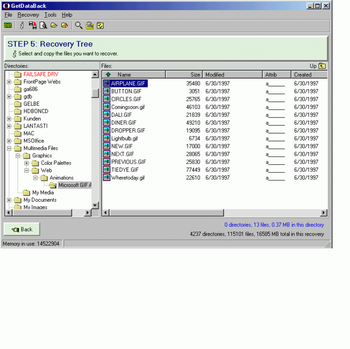GetDataBack Data Recovery for FAT screenshot 2