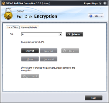 GiliSoft Full Disk Encryption screenshot 2