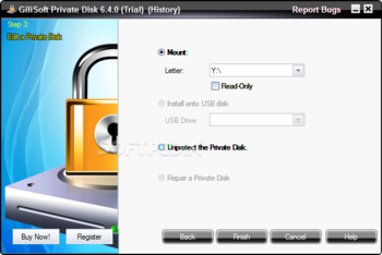 GiliSoft Private Disk screenshot 4