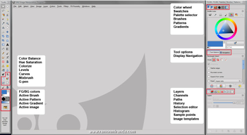 GIMP Paint Studio  screenshot