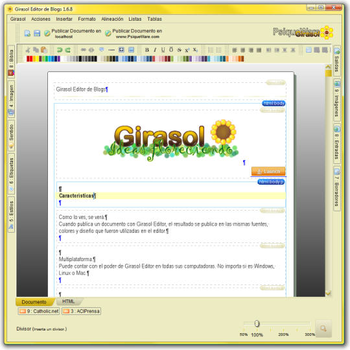 Girasol Editor screenshot 8
