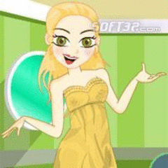Girl In Yellow Dress Up Game screenshot 2