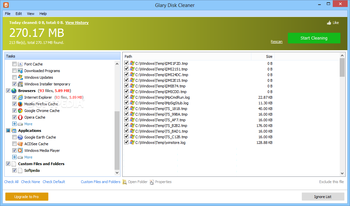 Glary Disk Cleaner screenshot 2