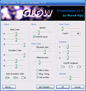 GLOW Screensaver screenshot 2